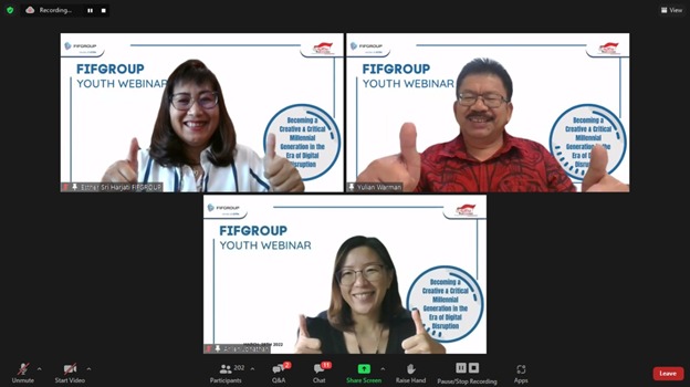 Kemilau 33 Tahun, FIFGROUP Ajak Milenial Kritis & Kreatif di Era Disrupsi Digital